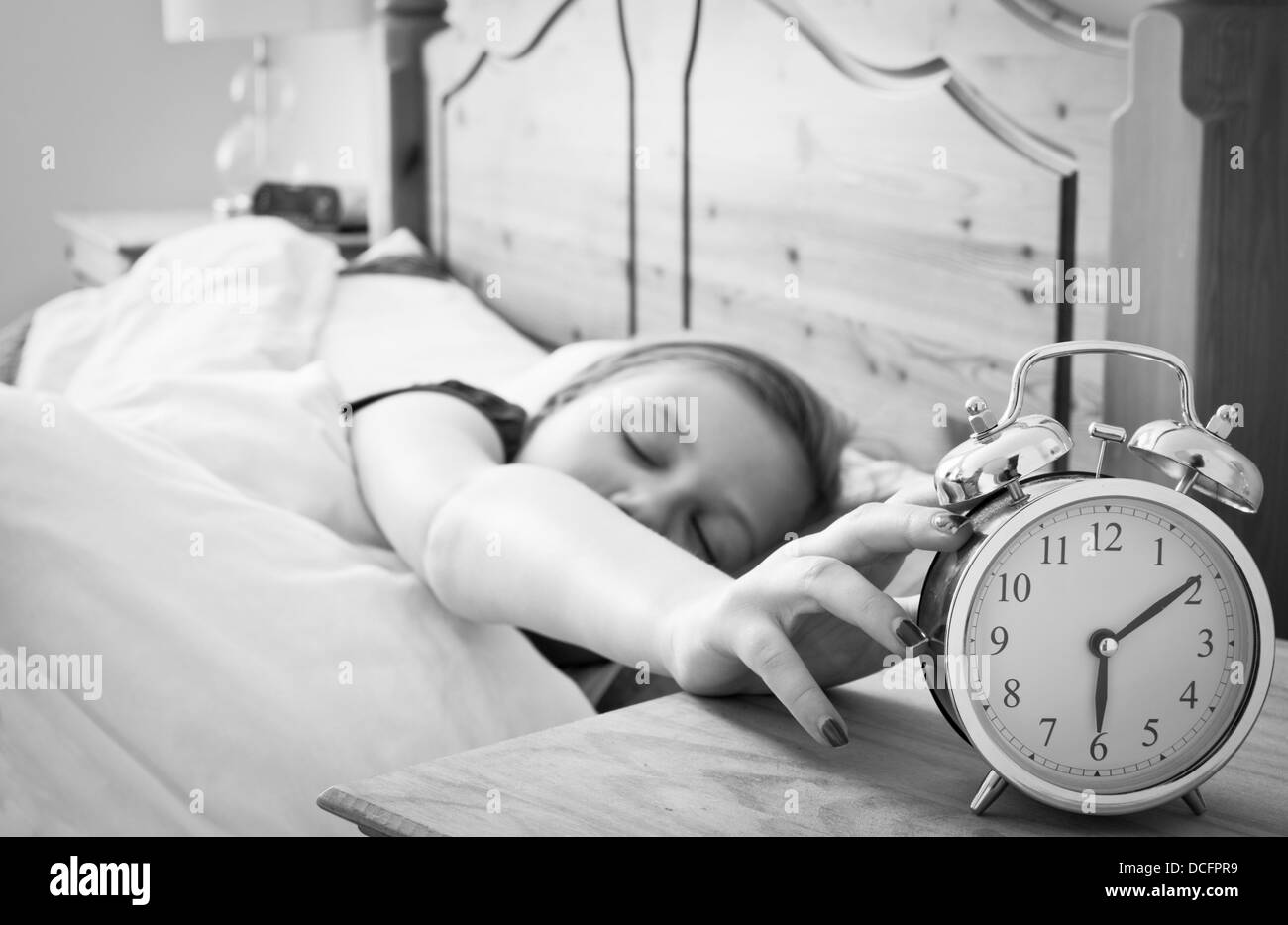 Radio-réveil Banque D'Images