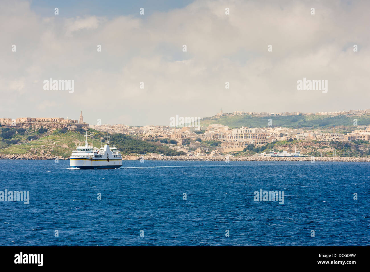 L'île de Gozo Ferry Banque D'Images