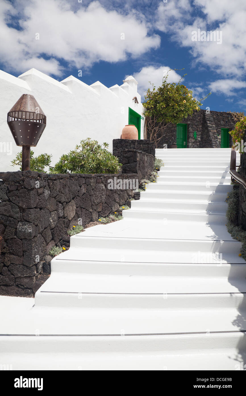 La Fondation César Manrique, Lanzarote Banque D'Images