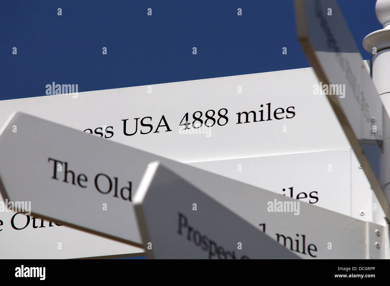 Panneau à distance, dormeur dans le Kent Banque D'Images