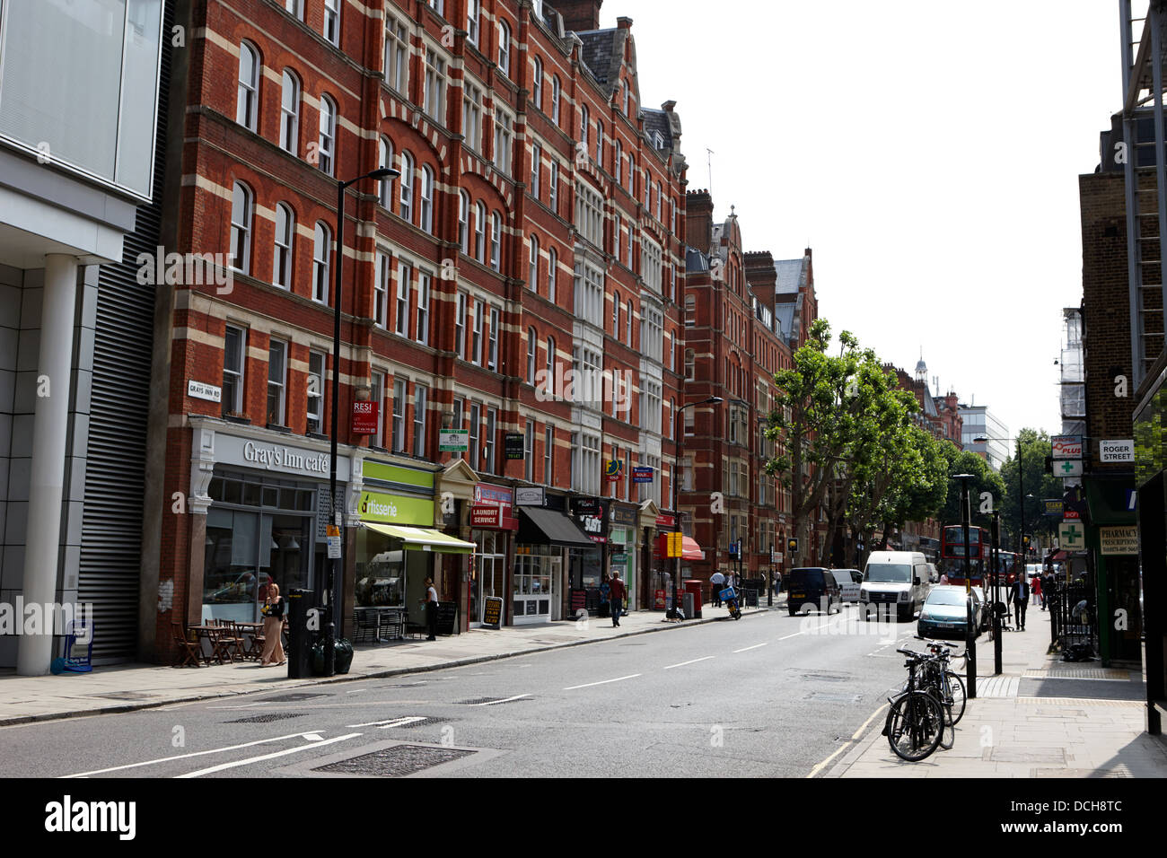 Grays Inn Road London England UK Banque D'Images