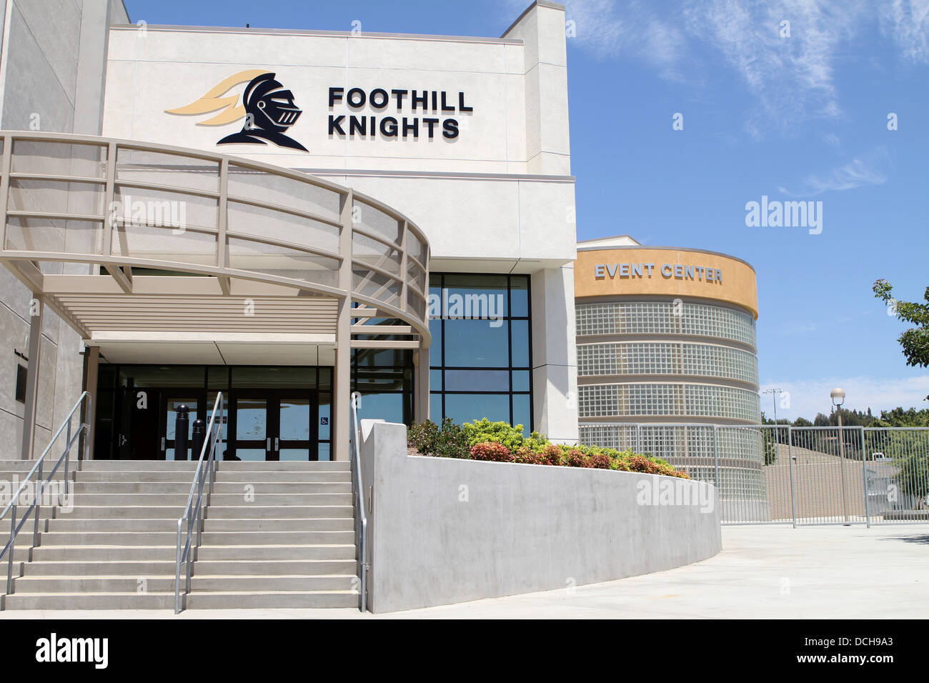 Le but de l'événement centre à Foothill High School. 19251 Dodge Ave Santa Ana, CA 92705 Banque D'Images