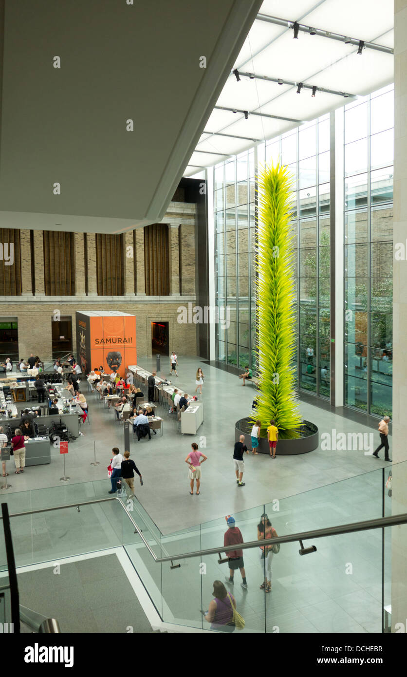 Sculpture Dale Chihuly au Musée des beaux-arts de Boston Banque D'Images