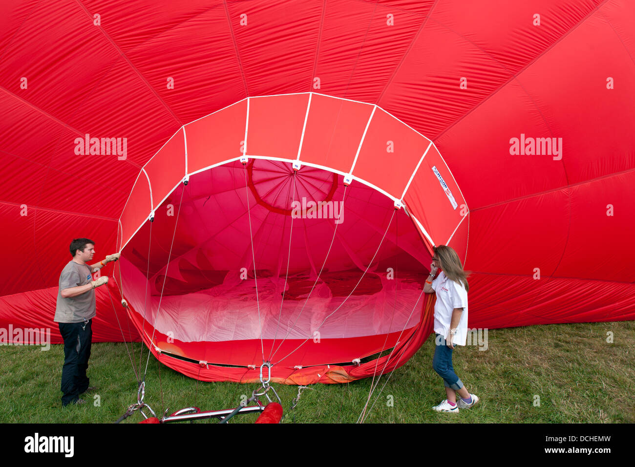 35e Bristol International Balloon Fiesta. Bristol, Angleterre, Royaume-Uni. Banque D'Images