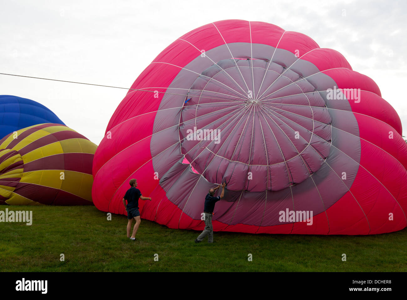 35e Bristol International Balloon Fiesta. Bristol, Angleterre, Royaume-Uni. Banque D'Images