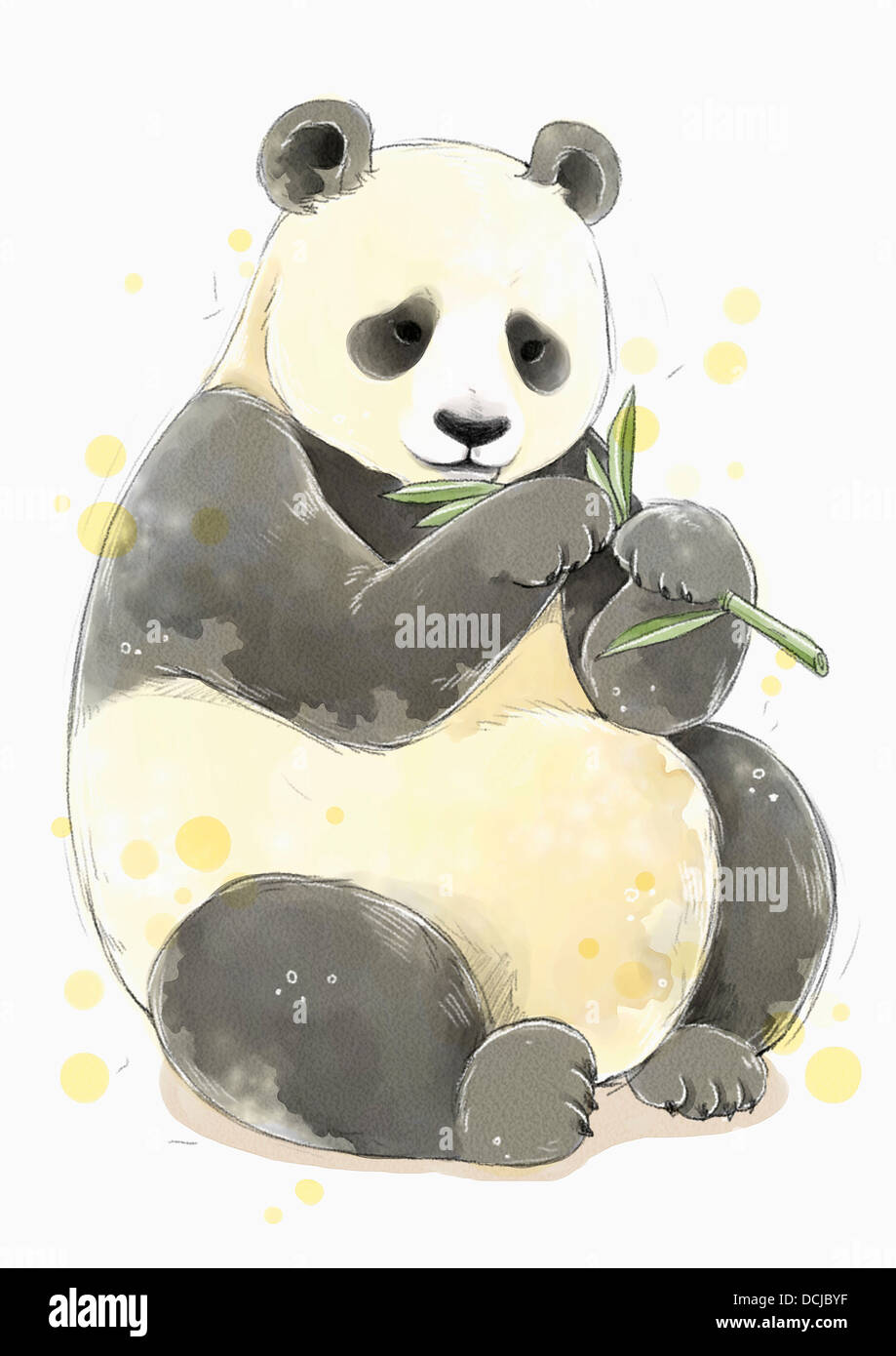 Illustration Peinture De Penda Photo Stock Alamy