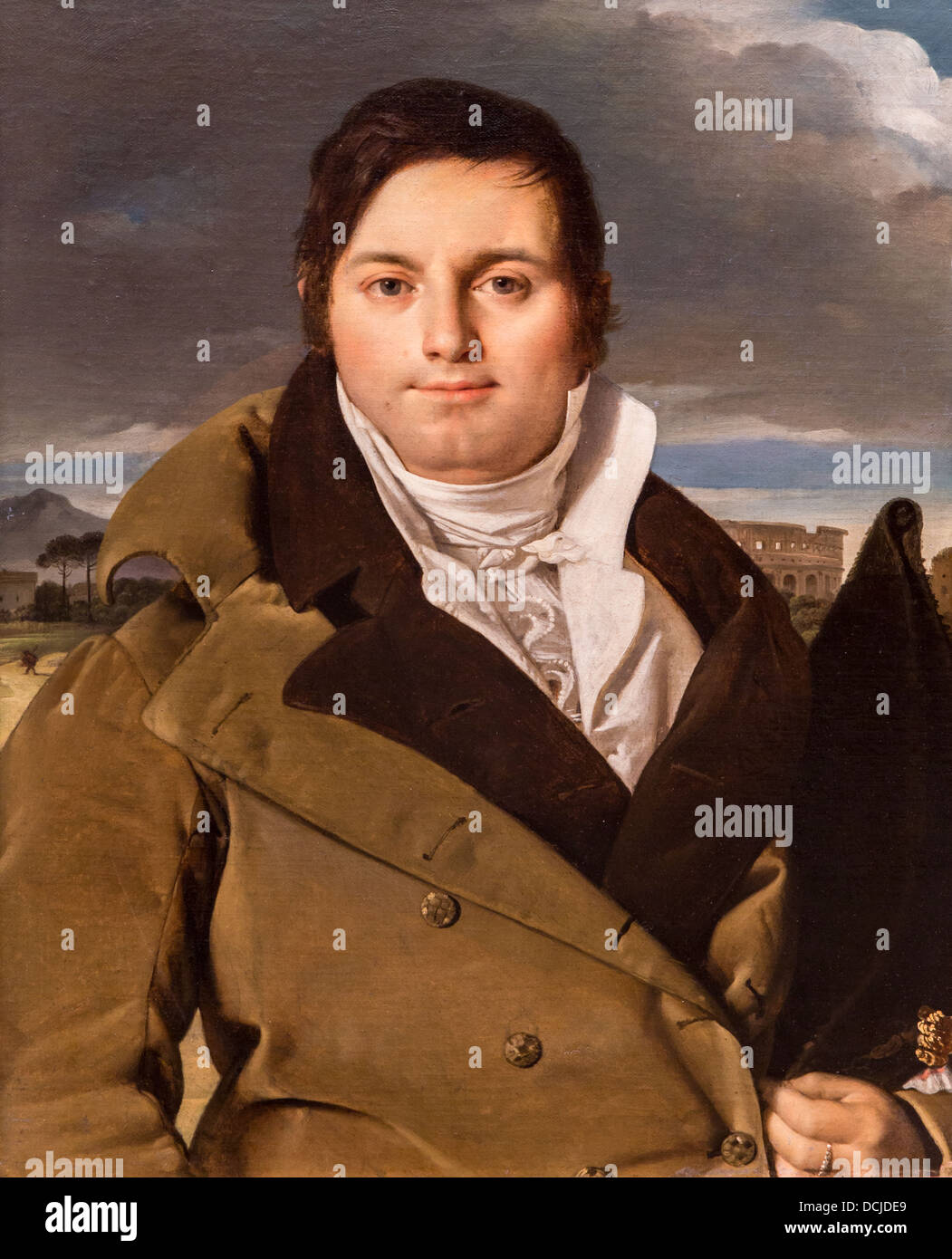 19e siècle - Joseph-Antoine Mottedo, 1810 - Jean-Auguste-Dominique Ingres Philippe Sauvan-Magnet / Active Museum Banque D'Images