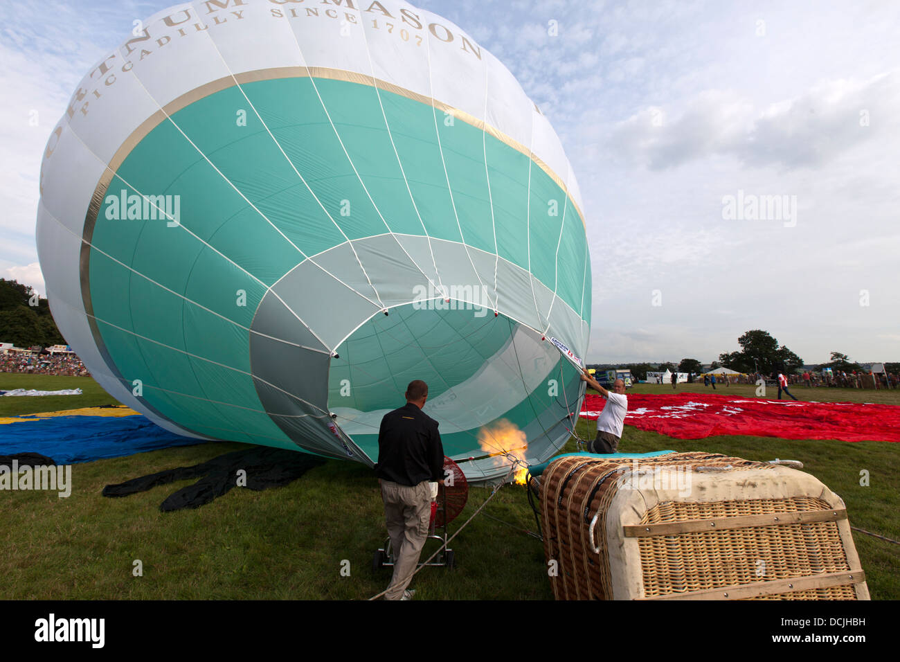 35e Bristol International Balloon Fiesta. Bristol, Angleterre, Royaume-Uni. Banque D'Images