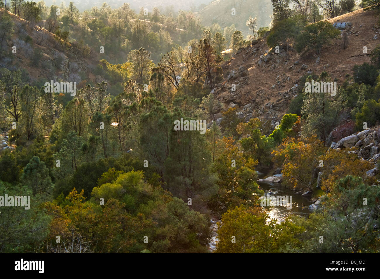 Kern River Canyon, comté de Kern, en Californie Banque D'Images