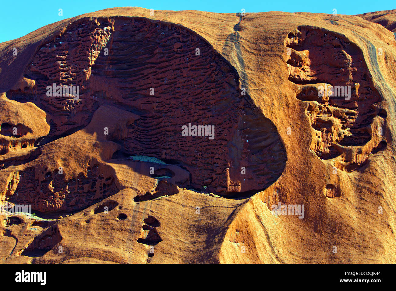 Ayers Rock au centre de l'Australie Territoire du Nord Banque D'Images