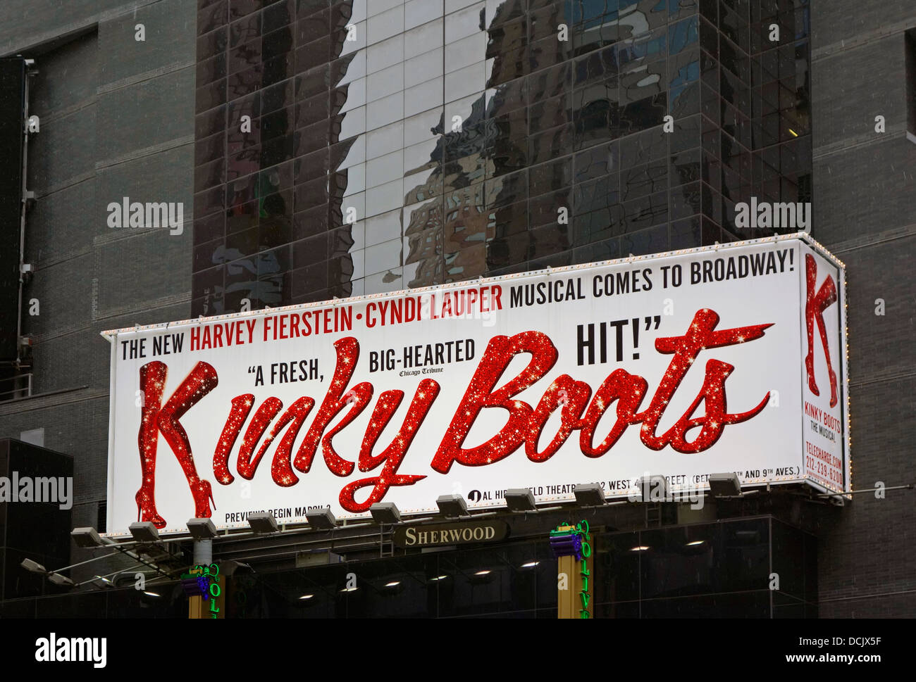 Kinky Boots au Al Hirschfeld Theatre Banque D'Images