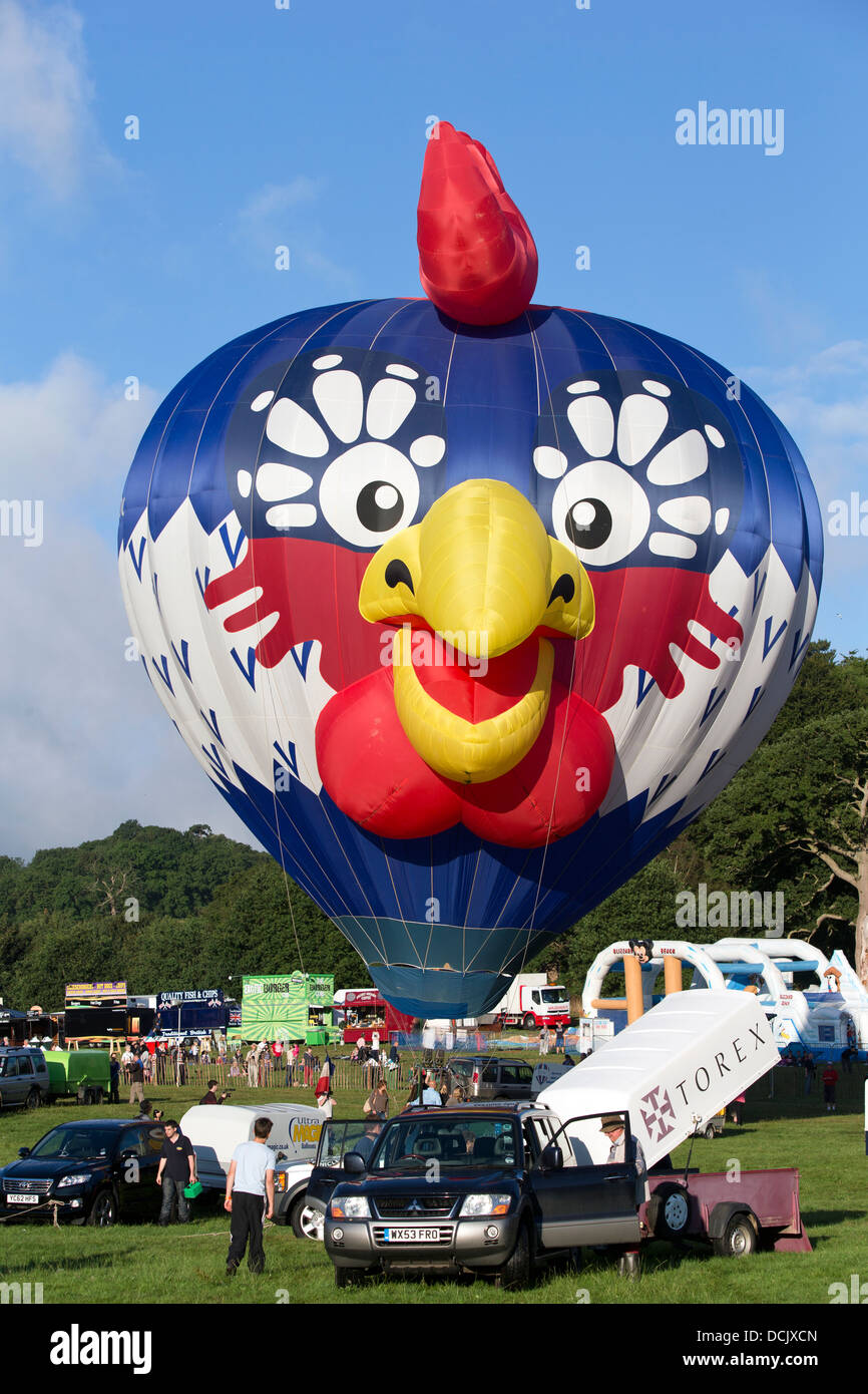 35e Bristol International Balloon Fiesta. Bristol, Angleterre, Royaume-Uni. Banque D'Images