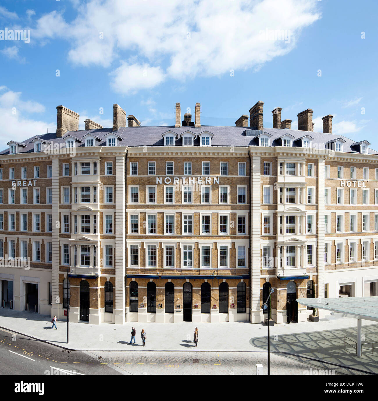 Le Great Northern Hotel, Londres, Royaume-Uni. Architecte : Dexter Moren Associates, 2013. Banque D'Images