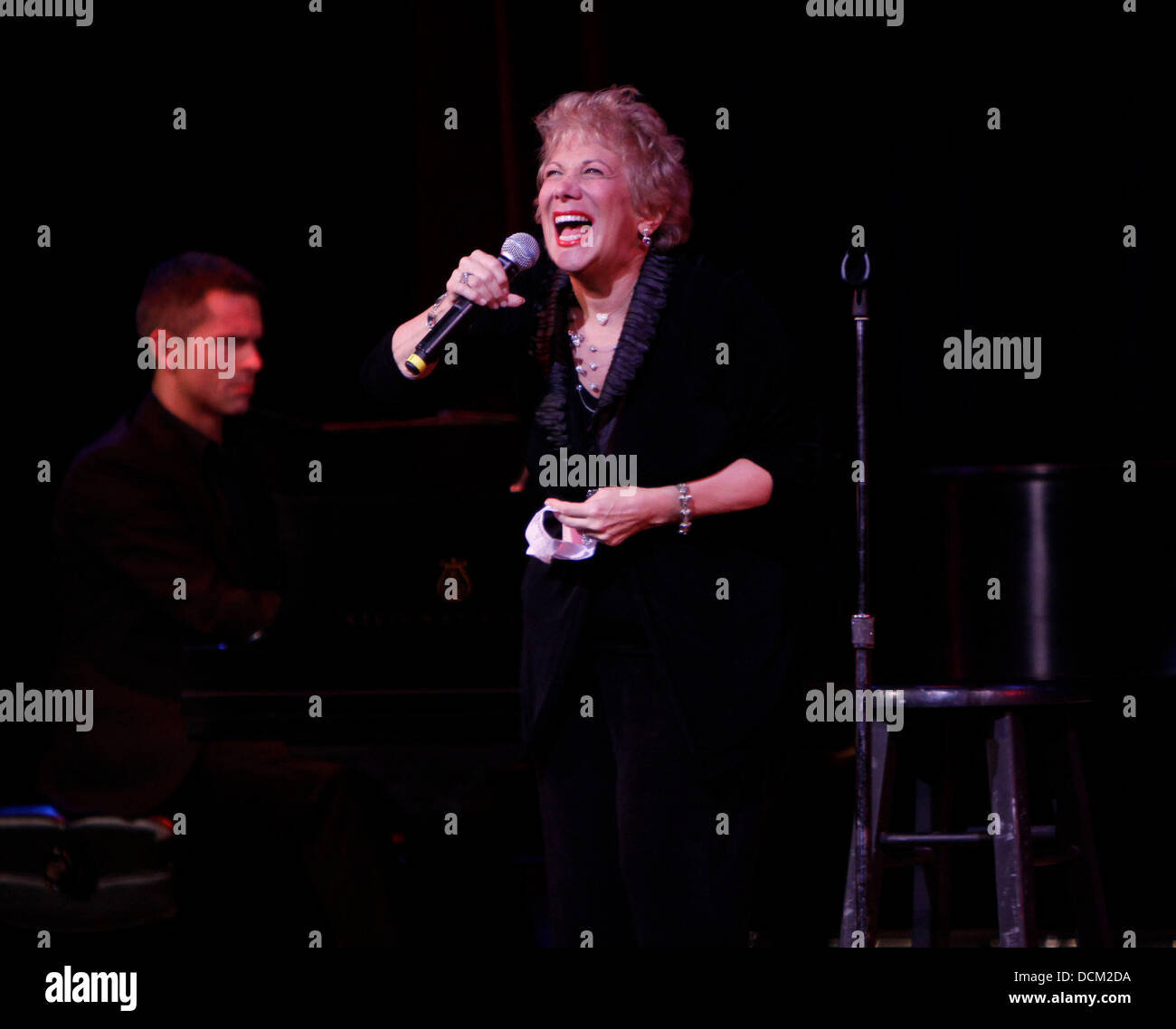 Marilyn Michaels 2011 Broadway originaux concert tenu à l'Hôtel de Ville La Ville de New York, USA - article 16.10.11 pendant qu Banque D'Images