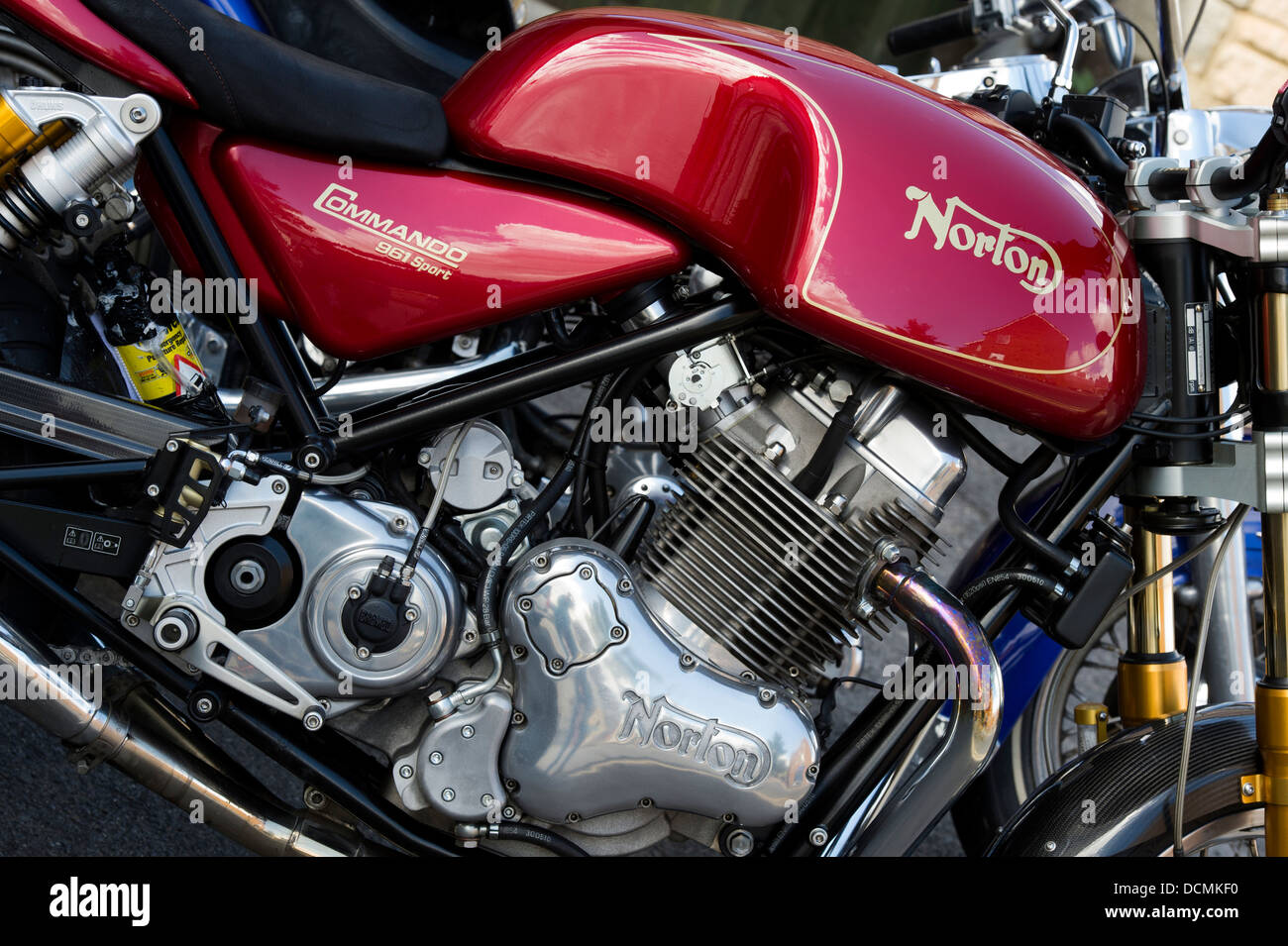 Norton Commando 961 moto. Moto classique britannique Photo Stock - Alamy
