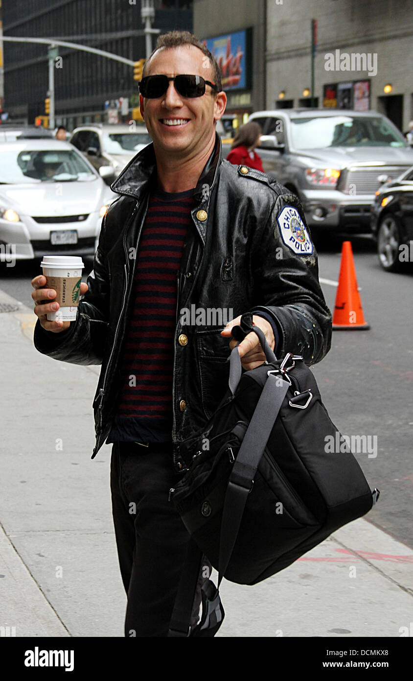 Stephen Perkins 'le Late Show with David Letterman" à l'Ed Sullivan Theater - Arrivées et départs New York City, USA - 24.10.11 Banque D'Images