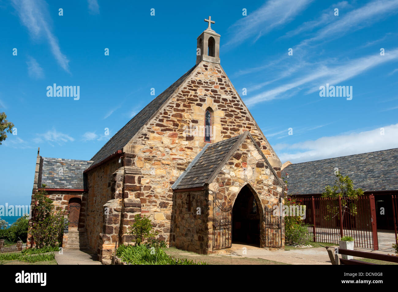 L'église anglicane, Plettenberg Bay, Afrique du Sud Banque D'Images