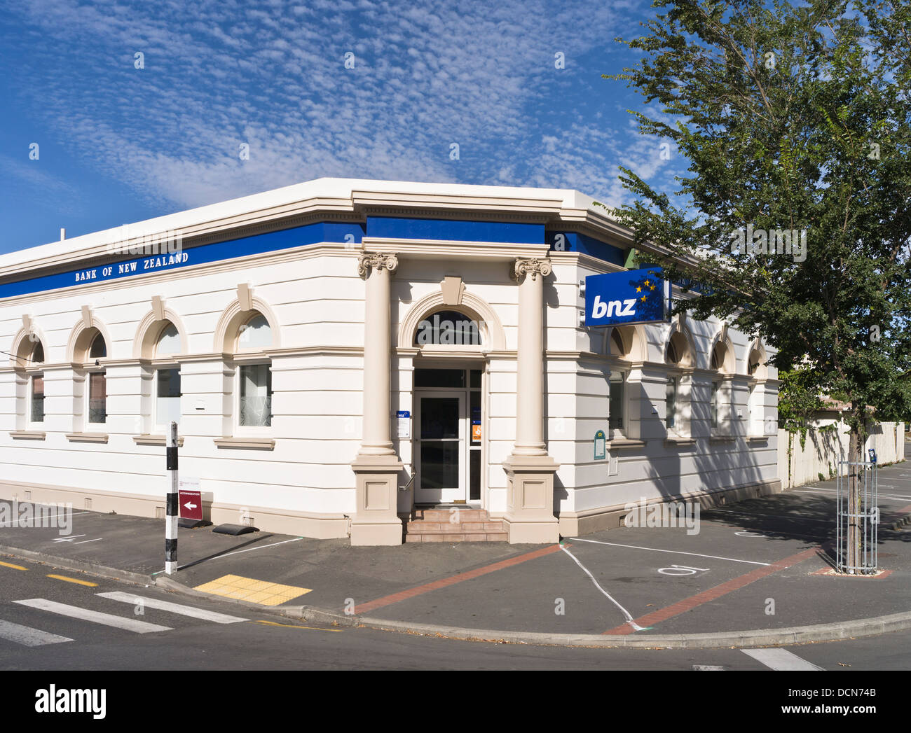 Dh Martinborough WAIRARAPA Nouvelle-zélande BNZ édifice colonial bank Banque D'Images