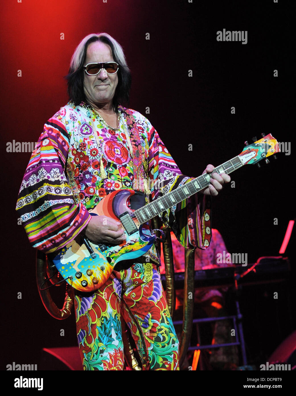 Todd Rundgren en prestation au Seminole Hard Rock Hotel and Casino Hollywood, Floride - 02.11.11 Banque D'Images