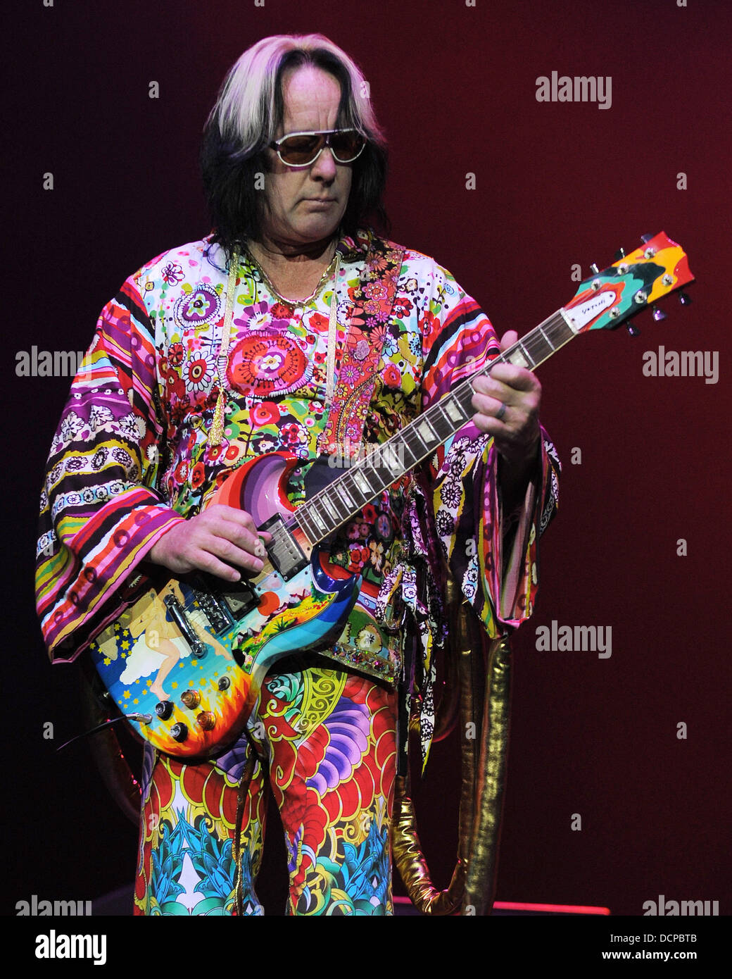 Todd Rundgren en prestation au Seminole Hard Rock Hotel and Casino Hollywood, Floride - 02.11.11 Banque D'Images