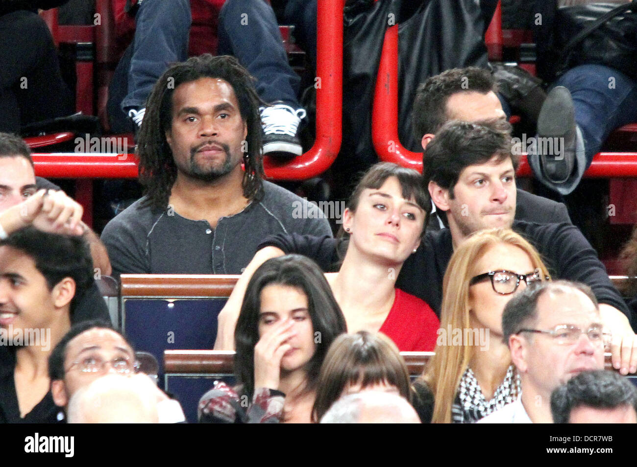 Christian Karembeu, à l' "BNP Paribas Masters de tennis à Bercy finale au Palais Omnisports de Bercy. Paris, France - 13.11.11 Banque D'Images