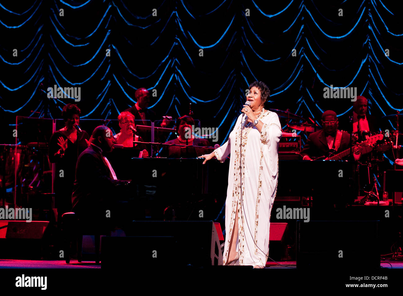 Aretha Franklin à l'Austin City Limits Vivre Moody Theater. Austin, Texas - 15.11.11 Banque D'Images