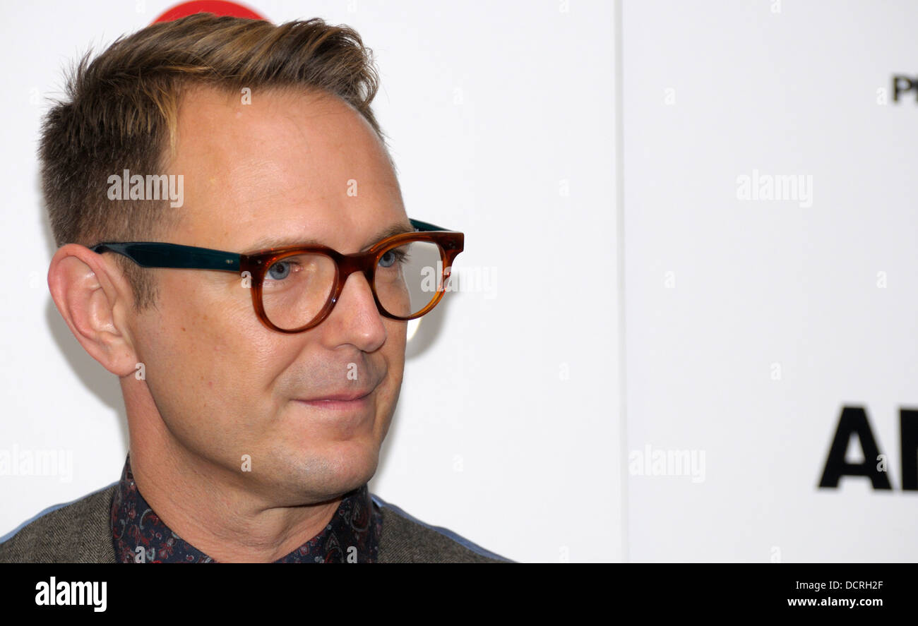 Robert Steven Kozlowski (co-producteur) au premier gala britannique 'Un jour'. Apollo Piccadilly, 20/08/2013, Londres. Banque D'Images