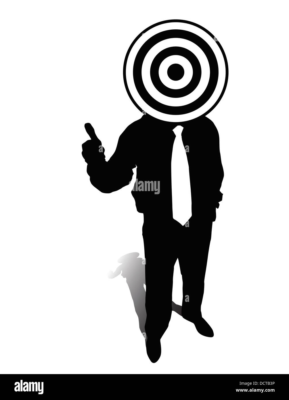 objectif commercial Banque D'Images