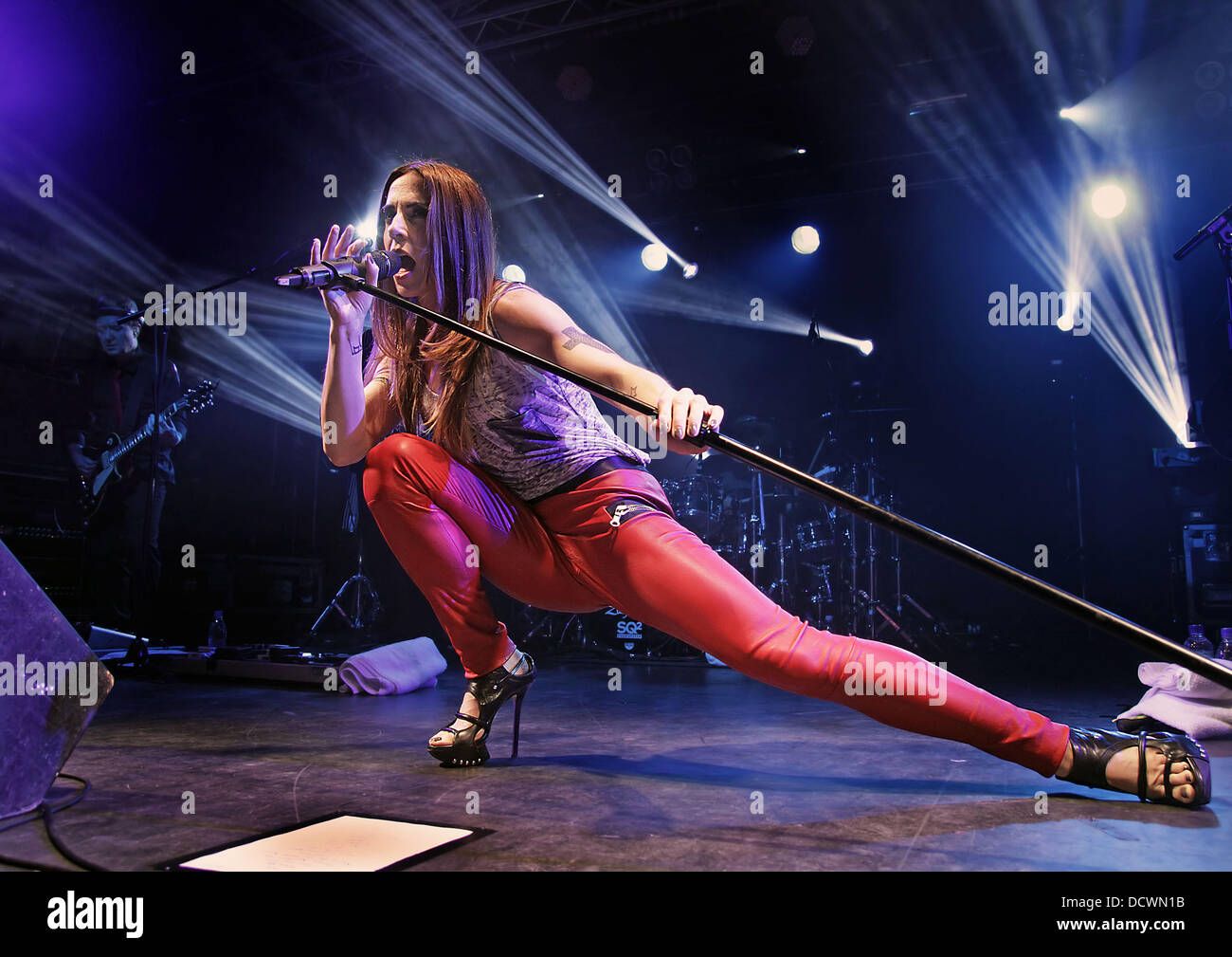 Melanie Chisholm performing at Liverpool O2 Academy. Liverpool, Angleterre - 04.12.11 Banque D'Images