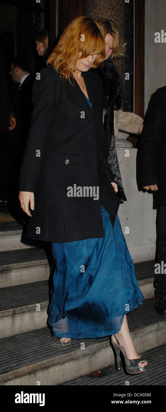 Kelly Reilly , à la Sherlock Holmes : A Game of Shadows' After Party au 50 St James Street. Londres, Angleterre - 08.12.11 Banque D'Images
