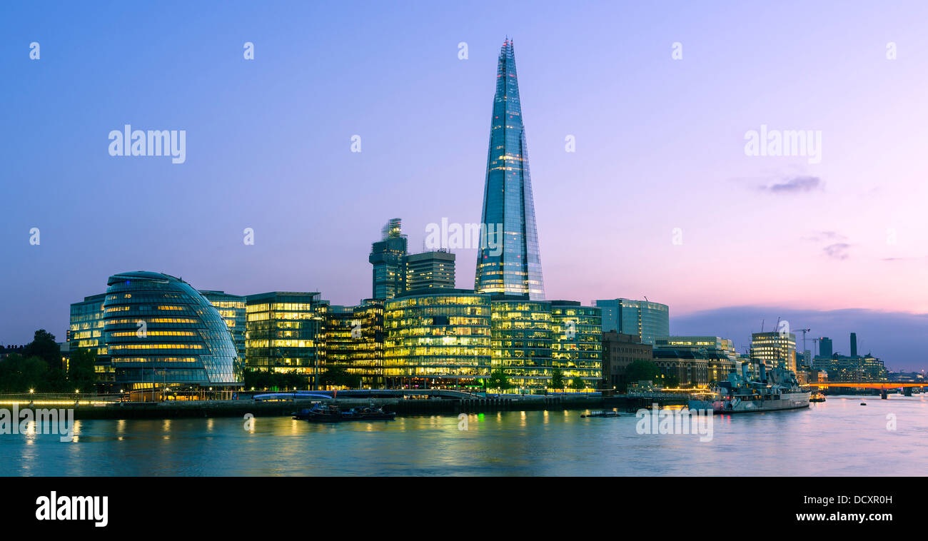 Londres, le Shard London Bridge Banque D'Images