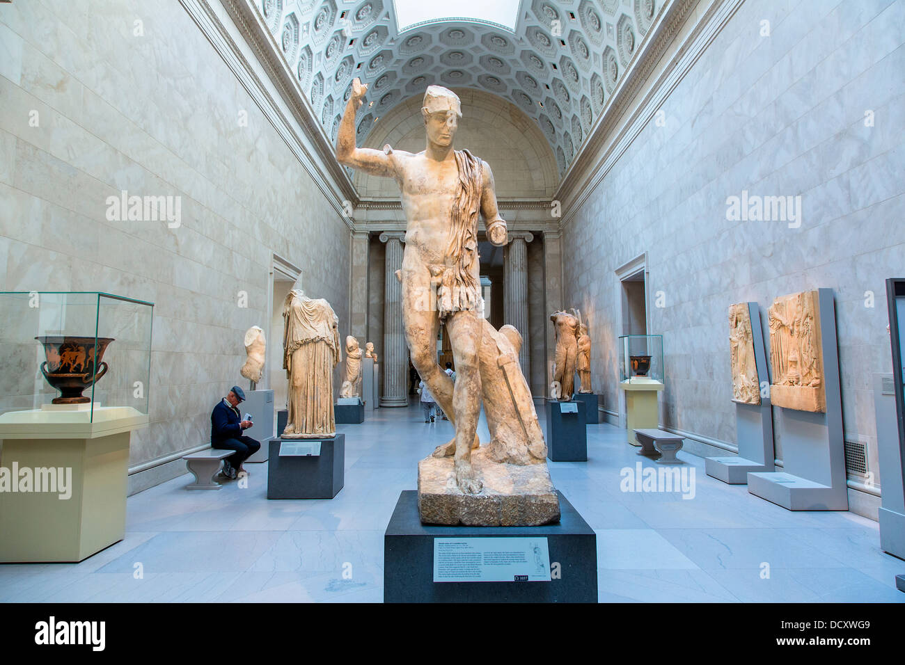 La ville de New York, Metropolitan Museum Banque D'Images
