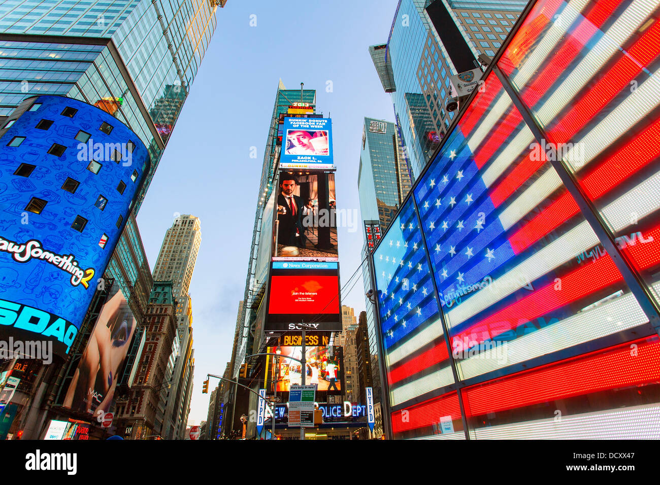 New York City Times Square Banque D'Images
