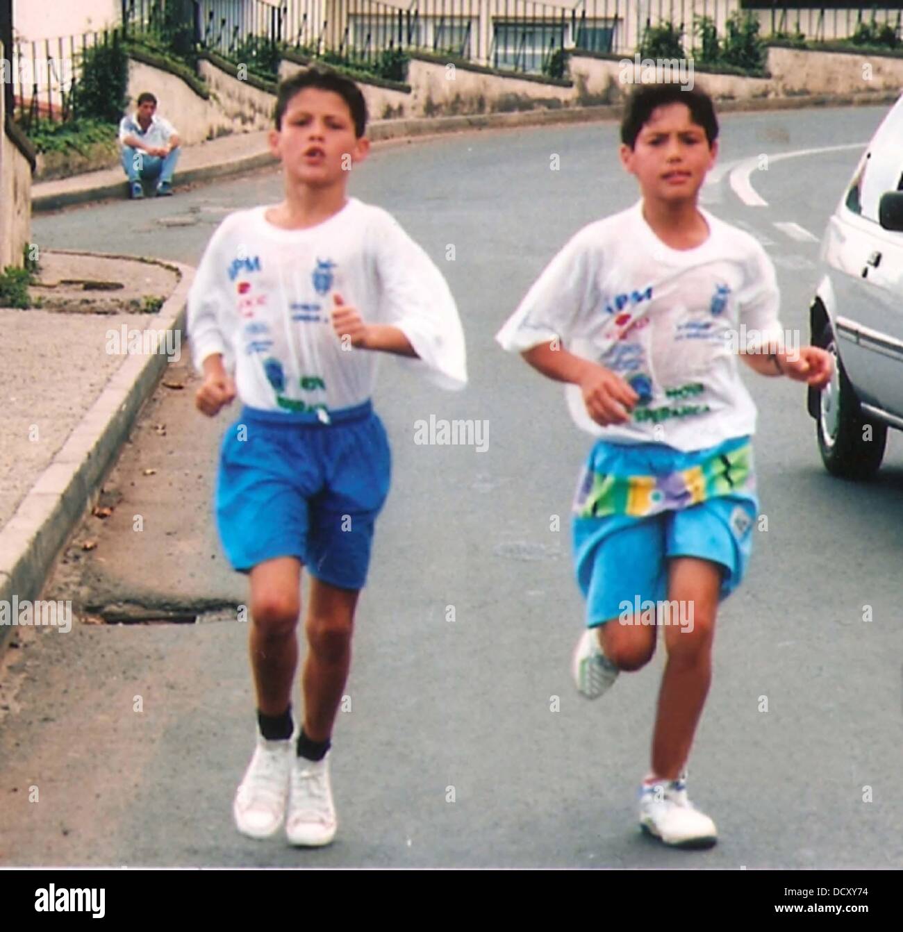Photos d'enfance de Cristiano Ronaldo Cristiano Ronaldo Madeira, Portugal  Photo Stock - Alamy