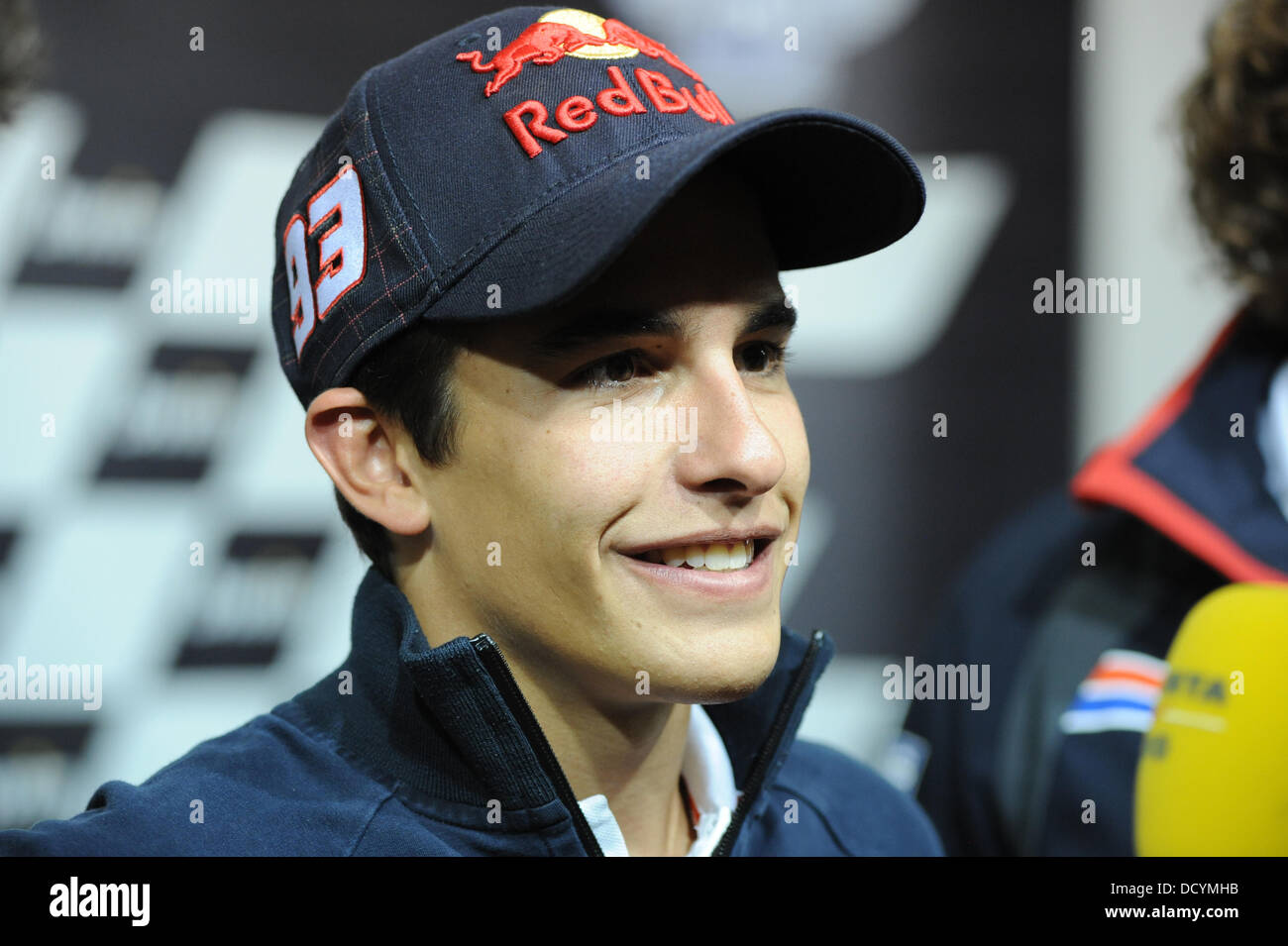 Brno, République tchèque . 22 août 2013. Marc Marquez lors de la conférence de presse pour l'Circuit de Brno. Credit : Gaetano Piazzolla/Alamy Live News Banque D'Images