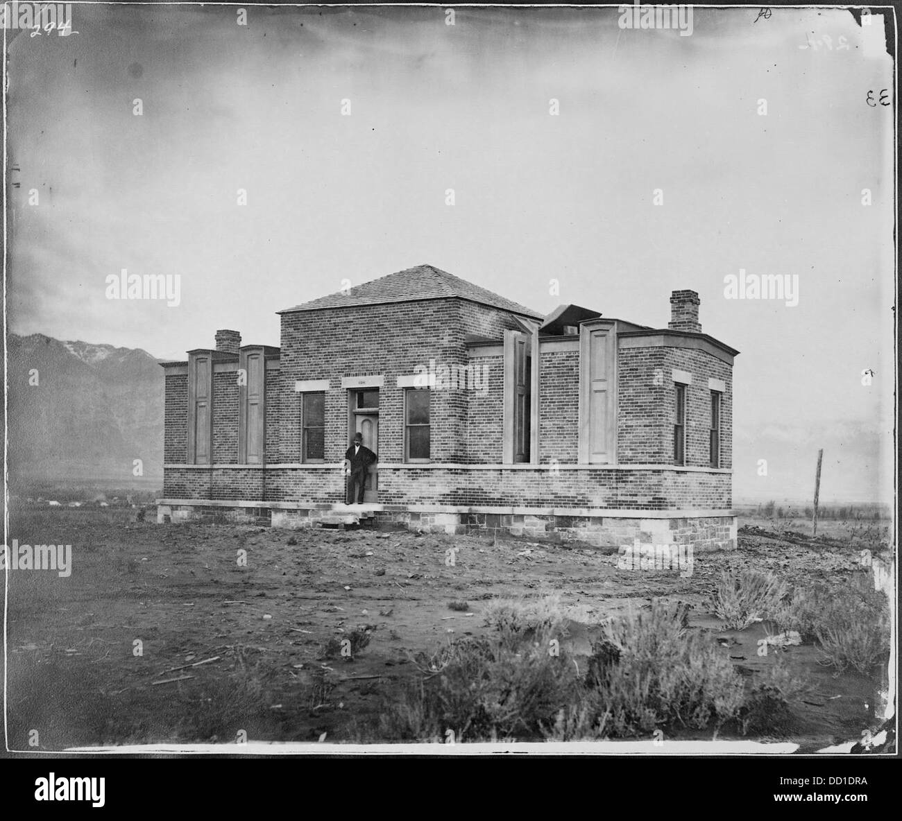 Un observatoire à Ogden, Utah, utilisé pour la recherche astronomique et l'observation, fournissant un aperçu du ciel nocturne et soutenant l'étude scientifique des corps célestes. Banque D'Images