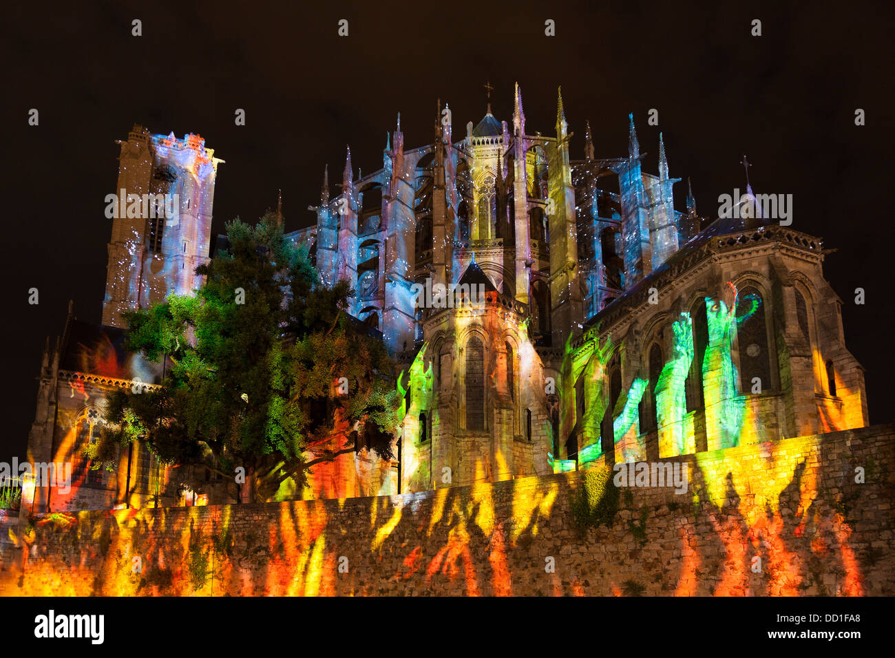 'Nuit de la chimères', Le Mans, Sarthe, Pays de la Loire, France. Banque D'Images
