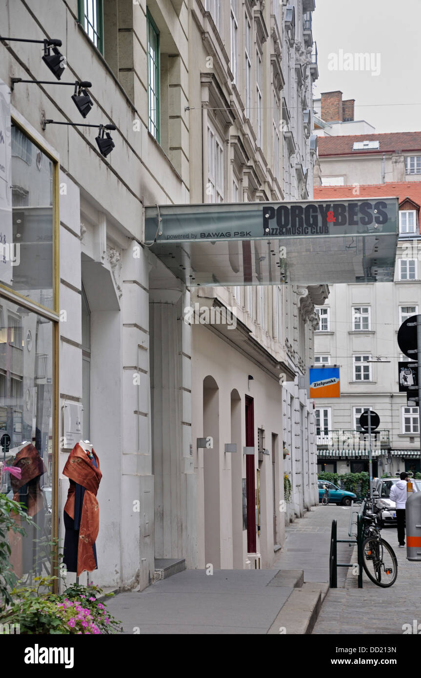 Porgy & Bess et jazz music club à Vienne Autriche Banque D'Images