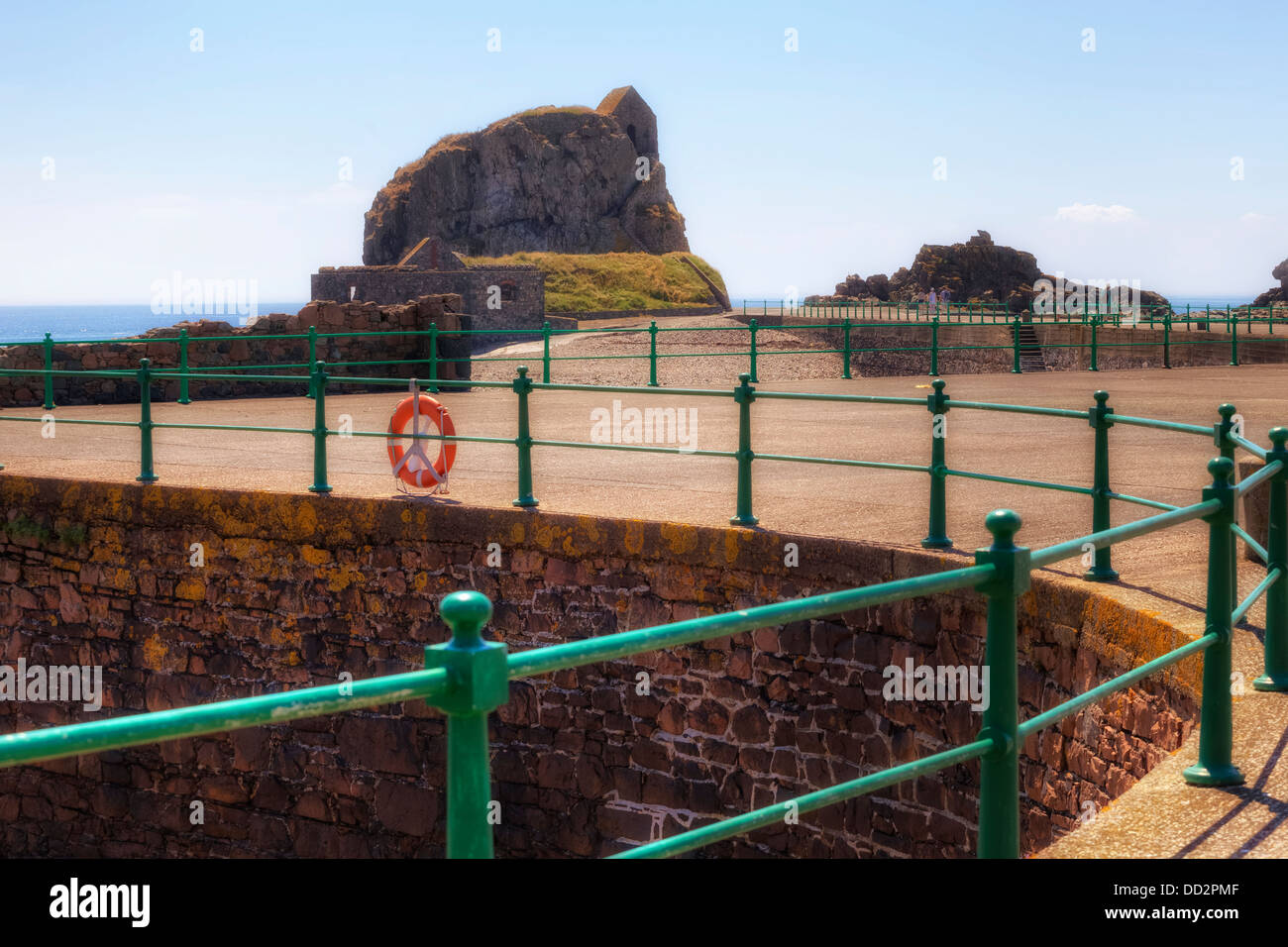 Le château Elizabeth, Hermitage, Saint Helier, Jersey, channel island, United Kingdom Banque D'Images