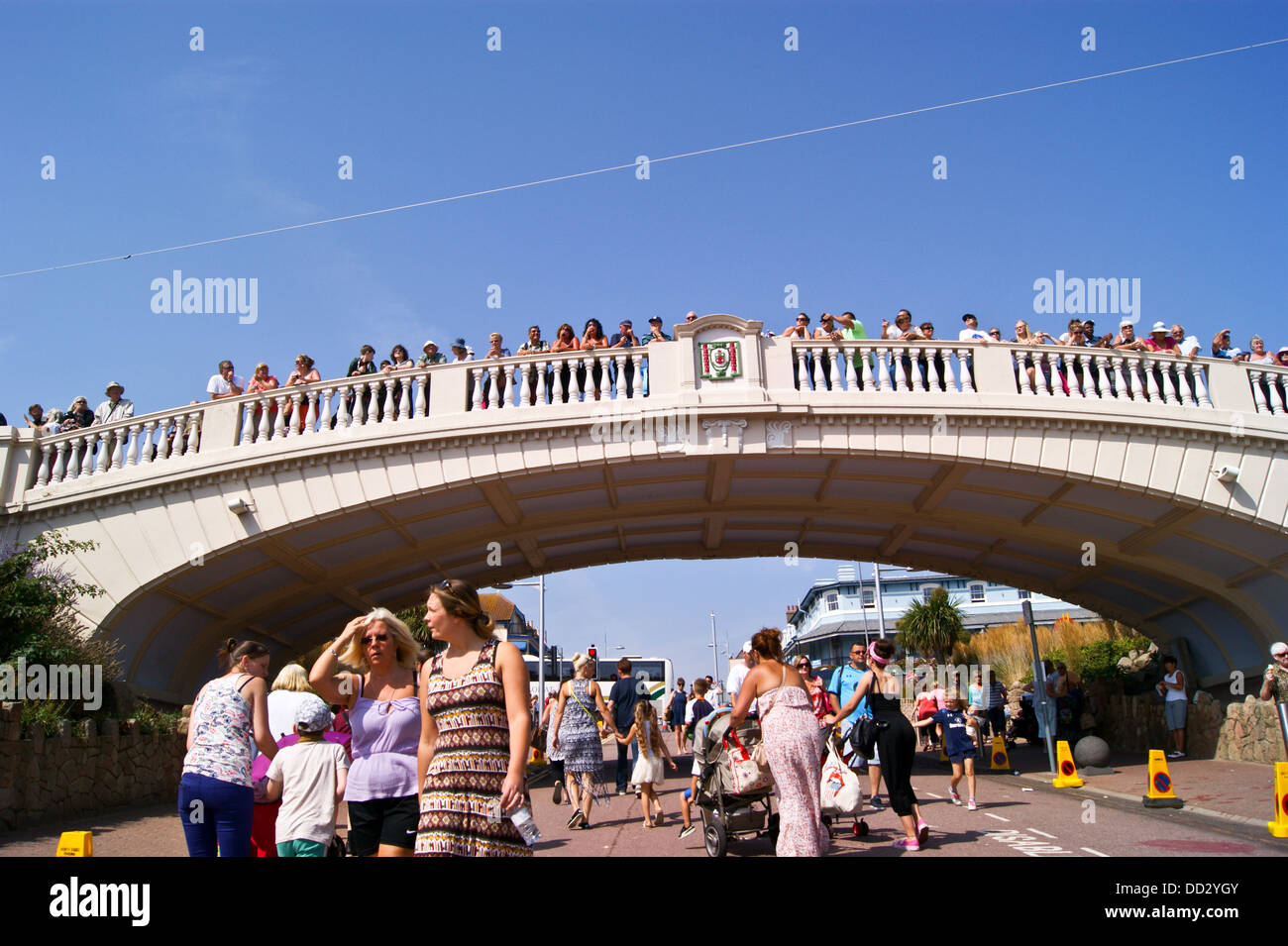 Le Pont de Venise, 1914, l'écart de la jetée, Clacton-on-Sea, Essex, Angleterre Banque D'Images