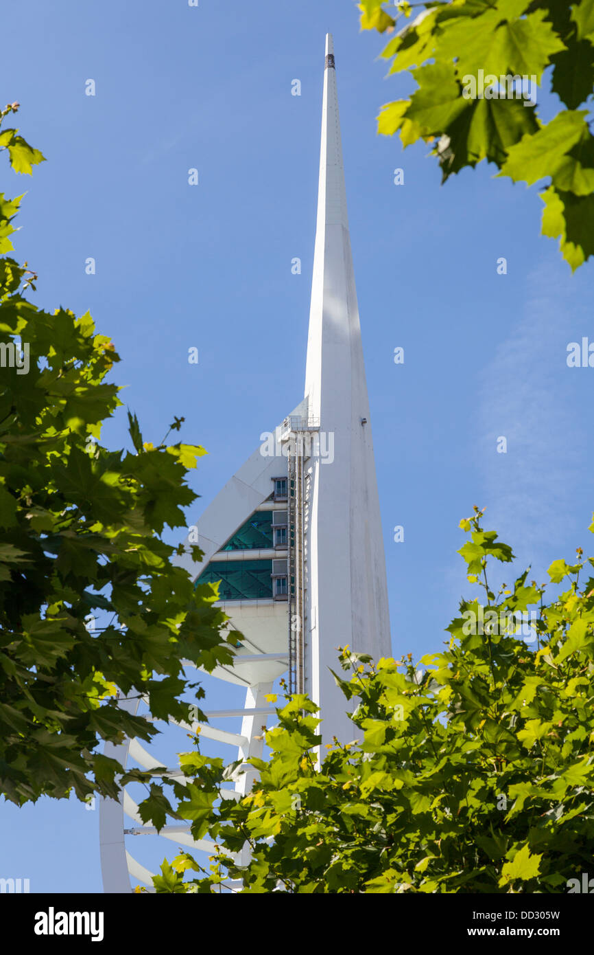 Spinnaker Tower, GUNWHARF QUAYS, Portsmouth, Hampshire, Angleterre Banque D'Images