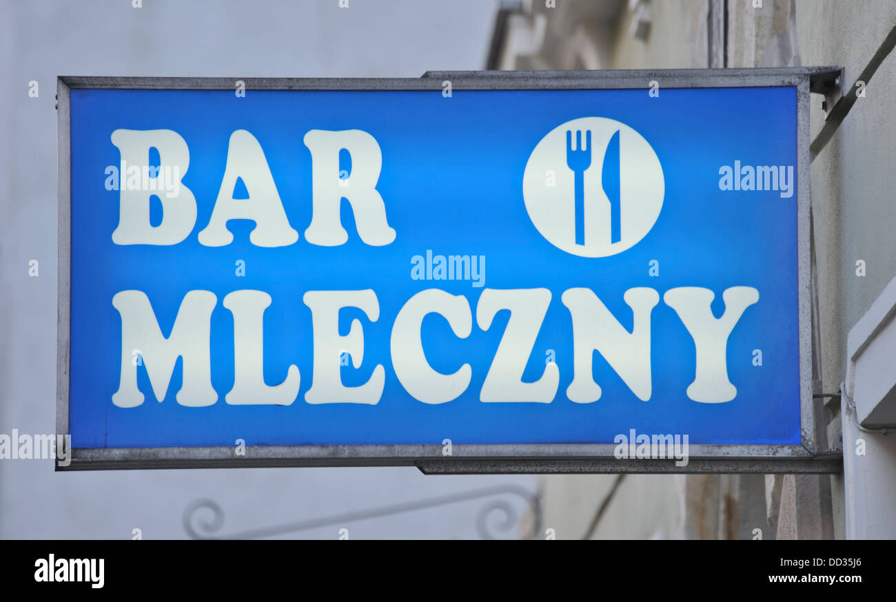 Barre de lait de pologne Banque de photographies et d’images à haute résolution Alamy