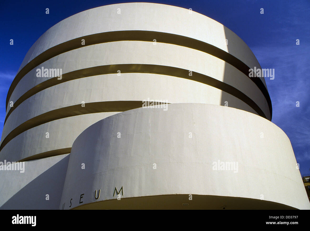 Musée Solomon R. Guggenheim, Cinquième Avenue, New York, USA Banque D'Images