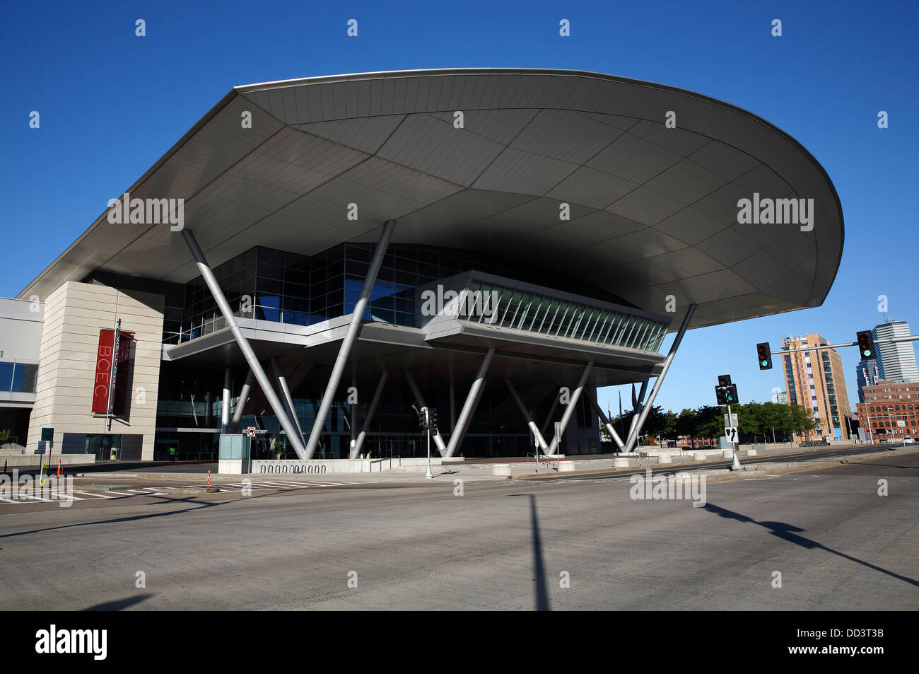 Boston Convention and Exhibition Center, Boston, Massachusetts Banque D'Images