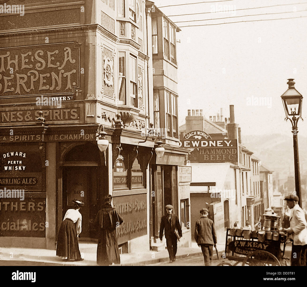 Le Serpent de mer de Brighton période victorienne Banque D'Images
