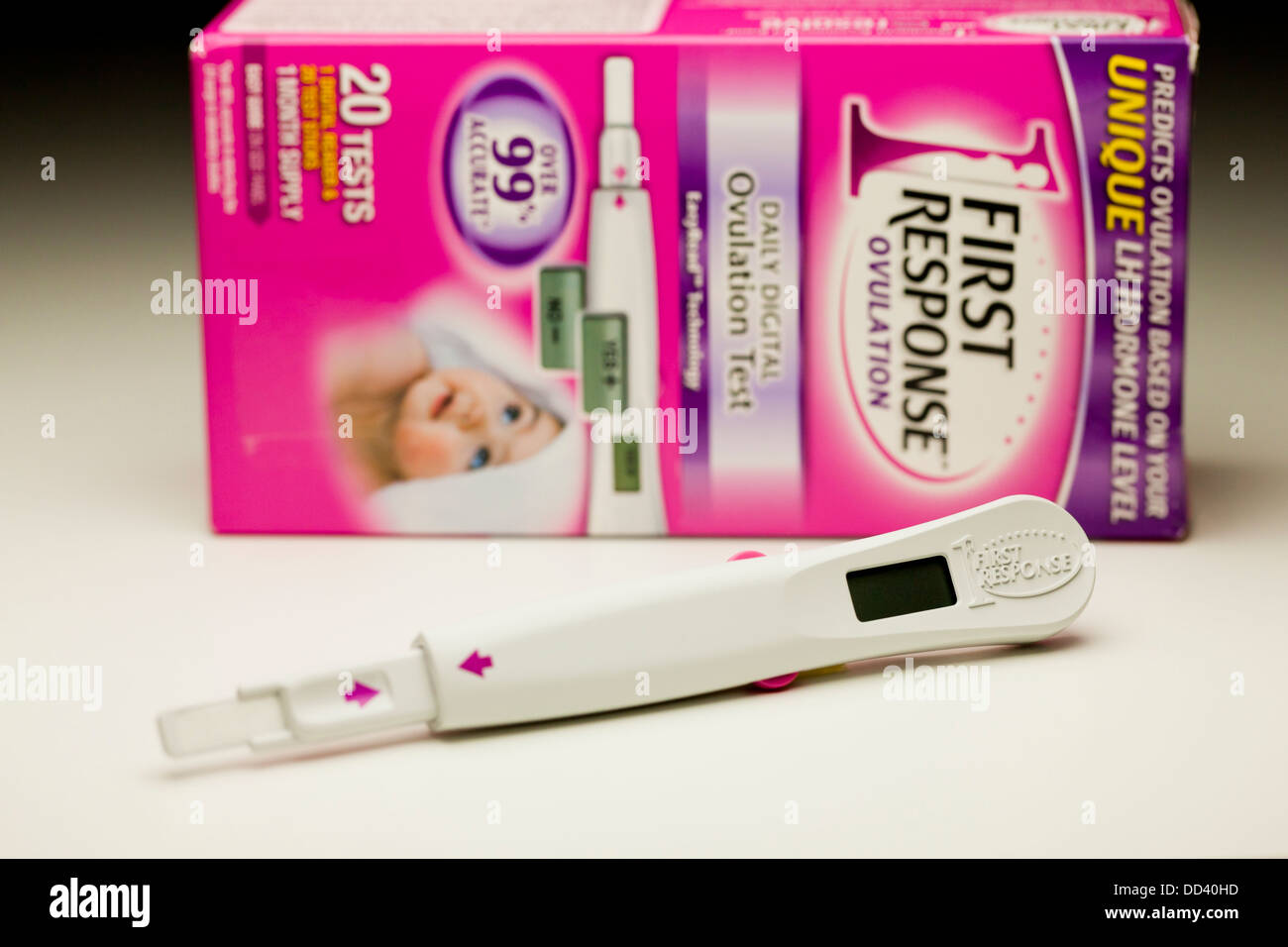 Kit de test d'ovulation de première intervention Banque D'Images