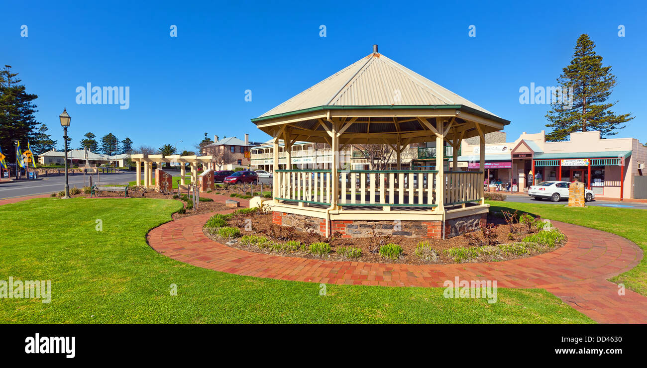 Goolwa est une ville située à l'embouchure de la Murray River, sur la péninsule de Fleurieu en Australie du Sud Banque D'Images