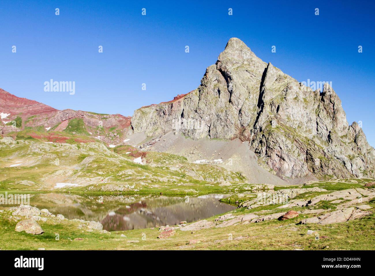 Anayet, Pyrénées. Banque D'Images