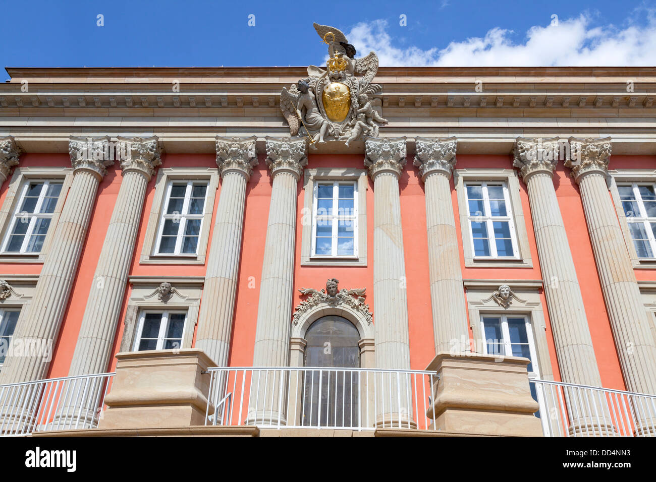 Nouveau Palais de la ville de Potsdam, Brandebourg, Allemagne Banque D'Images