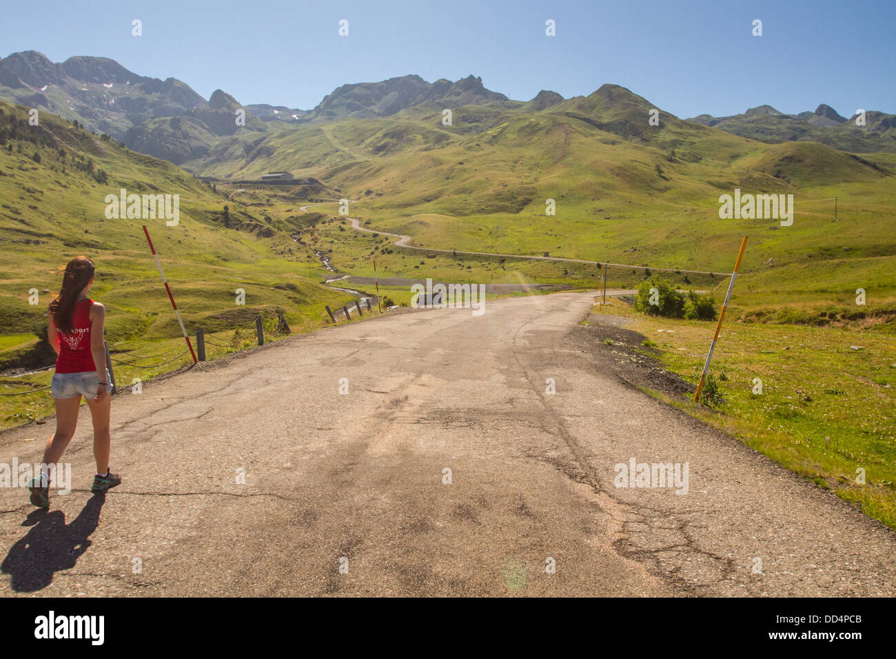 Formigal, Pyrénées. Banque D'Images